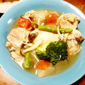 B子chan's cooksnap of when they made チキンときのこのおかずスープ.