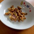 yahks's cooksnap of when they made 鶏皮のりしおチップス.