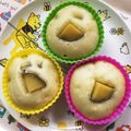 0712mama's cooksnap of when they made 離乳食おやつ：さつま芋入り蒸しパン.