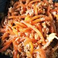みーれお☆ママ's cooksnap of when they made 鮭フレークでにんじんしりしり.