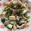 もきち☆'s cooksnap of when they made 魚肉ソーセージ丼 わさびマヨネーズ編.