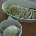 さすらいのおにぎり's cooksnap of when they made レンジで５分！豚と白菜のミルフィーユ鍋.