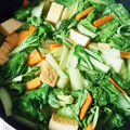 はるほにょ☆'s cooksnap of when they made 【農家のレシピ】しろなと揚げの煮びたし.