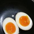 クックZCV6BF☆'s cooksnap of when they made 超簡単！半熟なのにたれない絶妙煮玉子.