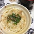 ぽぽきゅ's cooksnap of when they made ねぎおかかぶっかけうどん.