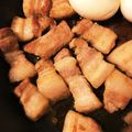 クック1K6IY4☆'s cooksnap of when they made フライパンで簡単豚の角煮.