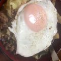 みーさり's cooksnap of when they made ズボラ主婦の簡単ひき肉丼★.