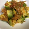 ゆっぴー母さん's cooksnap of when they made 超簡単！アボカドキムチ.