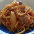 柊さくら's cooksnap of when they made 簡単♪きのこと鯖のトマトパスタ.