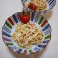 pitachan1's cooksnap of when they made スパゲティサラダ胡麻マヨ味♪.