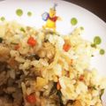 クック0FK112☆'s cooksnap of when they made アサリのガーリック炒めご飯.