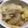 ぴろぱんだ's cooksnap of when they made 朝食メニューに。白菜とツナのうま煮.
