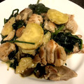 あすぱむ's cooksnap of when they made 鶏肉とほうれん草のクリーム煮.