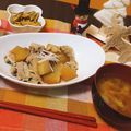 ぐうたら主婦みん's cooksnap of when they made 具だくさん♪長ねぎとさつまいもの味噌汁.