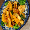 おひなぁさん's cooksnap of when they made ★鶏と野菜の黒甘酢炒め★.