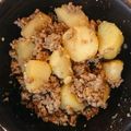 KMDmama's cooksnap of when they made 甘酒で作る☆新じゃがと豚ひき肉の甘辛煮.