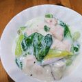 みしゃとる's cooksnap of when they made チンゲン菜と鶏肉の中華クリーム煮.