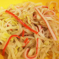 ☆ikuﾏﾏ☆'s cooksnap of when they made 簡単白菜ともやしとカニカマの白だし和え.