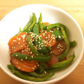 クックVLH6MW☆'s cooksnap of when they made ピーマンのめんつゆ炒め.