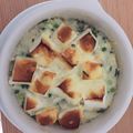 クックU2EXZ0☆'s cooksnap of when they made 長いもとはんぺんのねぎ味噌グラタン.