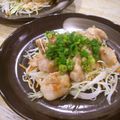 さるちゃんばなな's cooksnap of when they made 鶏の塩レモン炒め葱まみれ♪.