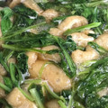 岡藤とろろ's cooksnap of when they made 小松菜と油揚げの煮浸し☆.
