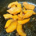 にんじんや's cooksnap of when they made お弁当に♪南瓜のはちみつ甘酢焼き.