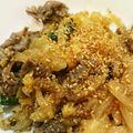 haｯぴち's cooksnap of when they made 15分　子供が喜ぶ韓国風牛肉の野菜炒め.