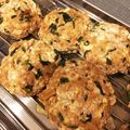 nakamoora's cooksnap of when they made 離乳食完了期★挽肉と豆腐のハンバーグ.