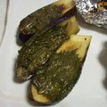 じょこ's cooksnap of when they made なす味噌シソのせ焼き.