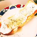mykym's cooksnap of when they made 水切りヨーグルトで♪簡単トースト☆.