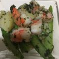Hiromintoo's cooksnap of when they made 大葉で～新じゃがとアスパラのジェノベーゼ.