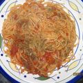 shiqibu's cooksnap of when they made ツナとトマトのパスタ.