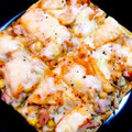 Cook★Robin's cooksnap of when they made 簡単もう一品☆キムチ油揚げピザ.