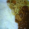 見習いみーこ's cooksnap of when they made カレー焼きそば.