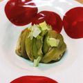 cocoりえ's cooksnap of when they made 茄子…茹でるだけの美白仕上げ.