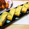 cocoりえ's cooksnap of when they made ゴーヤ入れてみました【ゴーヤの玉子焼き】.