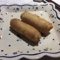 Amalka's cooksnap of when they made 揚げ焼きミニ春巻.