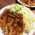 Carri子's cooksnap of when they made 豚のしょうが焼き.