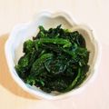 Richland☆Y's cooksnap of when they made ほうれん草のおひたし！.