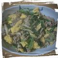 sasa_mama's cooksnap of when they made にんにく香る♪小松菜と豚肉の醤油炒め.