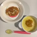 ちゃんもこ55's cooksnap of when they made ❁離乳食中期♡ポテトと豆腐のおやき❁.