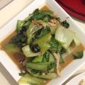 xMARILYNx's cooksnap of when they made 即席おつまみ★チンゲン菜の塩辛炒め.