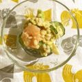 １０月's cooksnap of when they made 海老とアボカドのもち麦ポン酢サラダ.