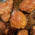 桜糖子's cooksnap of when they made 豚ミンチで☆照り照りつくね.