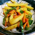 さーぽたん's cooksnap of when they made じゃがいもとピーマンのカレーきんぴら.