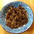 クック10PK8Q☆'s cooksnap of when they made レンジで簡単常備菜 マイタケの佃煮.