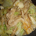 よっよ's cooksnap of when they made 超簡単！はくさいとえのきの昆布茶炒め.