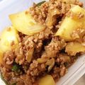 ka731's cooksnap of when they made 簡単、ジャガイモひき肉炒め.
