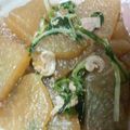 らっぱがえる's cooksnap of when they made 大根水菜豚肉の煮物.
